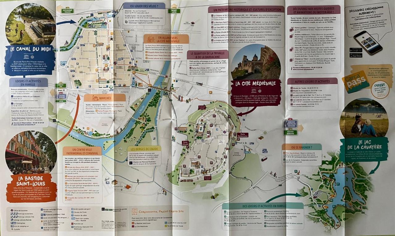 Apartmán Les Iris Carcassonne Exteriér fotografie